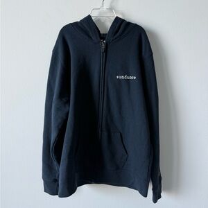 Sundance Navy Blue Zip Hoodie Youth XL 14-16